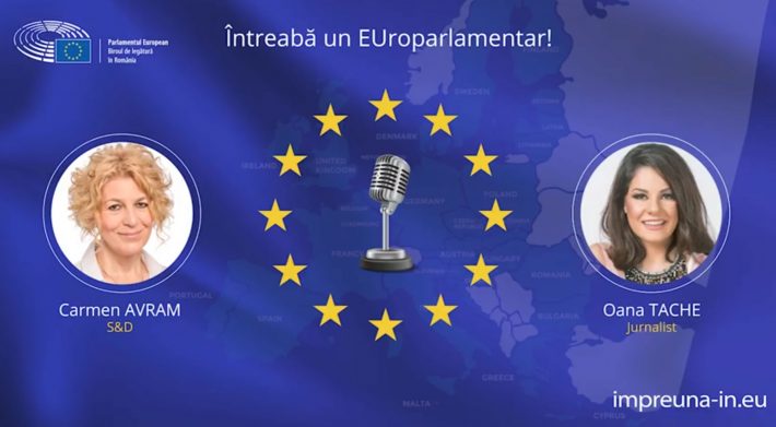 „Întreabă un europarlamentar” cu Carmen Avram